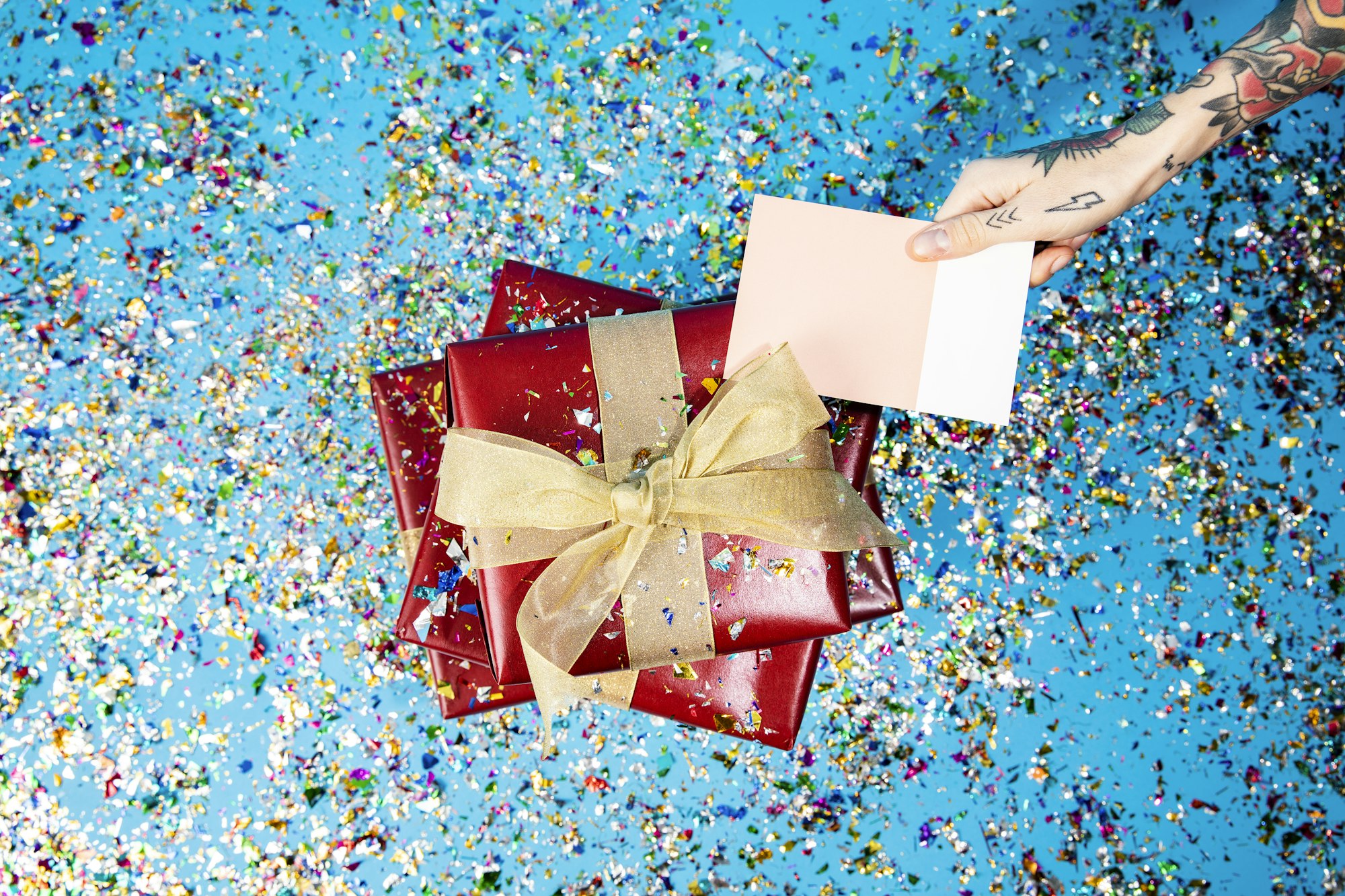Holiday gift card